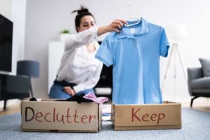 decluttering