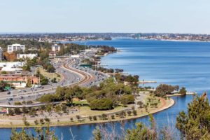 Perth aerial shot