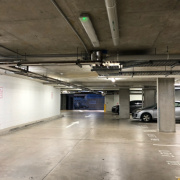 Indoor lot parking on  