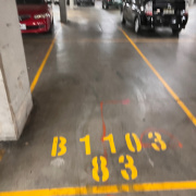 Indoor lot parking on  