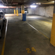 Garage parking on  
