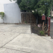 Outdoor lot parking on  