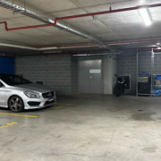 Indoor lot parking on  