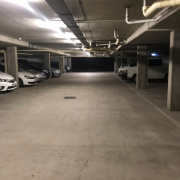 Indoor lot parking on  
