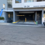 Indoor lot parking on  