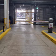 Indoor lot parking on  