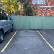 Outside parking on Outside parking on