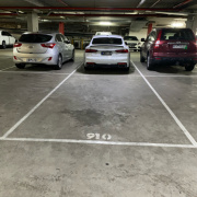 Indoor lot parking on  