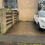 Outdoor lot parking on  