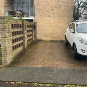 Outdoor lot parking on Outdoor lot parking on