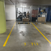 Indoor lot parking on  