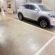 Indoor lot parking on  