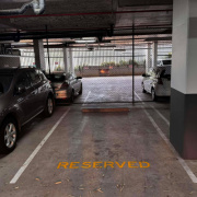 Indoor lot parking on  