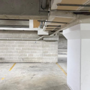 Indoor lot parking on  