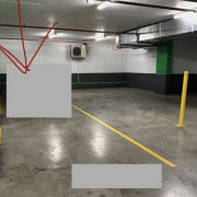 Indoor lot parking on  