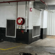 Indoor lot parking on  