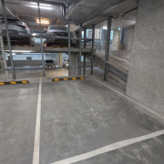 Indoor lot parking on  