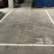 Indoor lot parking on  