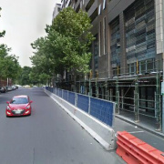 Indoor lot parking on A'Beckett Street in Melbourne