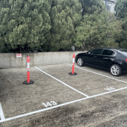 Indoor lot parking on  