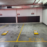 Indoor lot parking on  