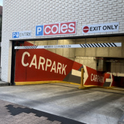 Indoor lot parking on  