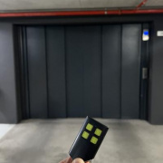 Indoor lot parking on  