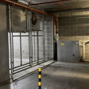 Indoor lot parking on  