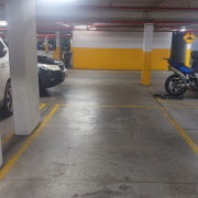 Indoor lot parking on  