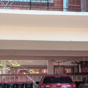 Outdoor lot parking on  
