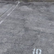 Outdoor lot parking on  