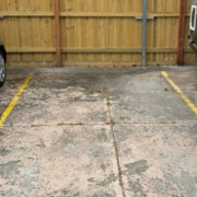 Outdoor lot parking on Outdoor lot parking on