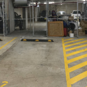Indoor lot parking on  