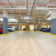 Indoor lot parking on  