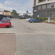 Outdoor lot parking on  
