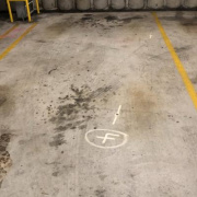Garage parking on  