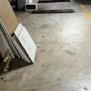 Indoor lot parking on  