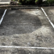 Outdoor lot parking on Outdoor lot parking on