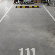 Indoor lot parking on  