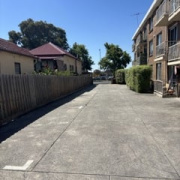 Outdoor lot parking on  