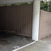 Garage parking on  