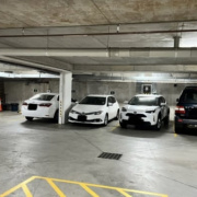 Indoor lot parking on  