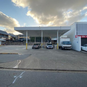 Outdoor lot parking on  
