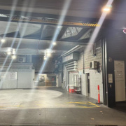Indoor lot parking on  