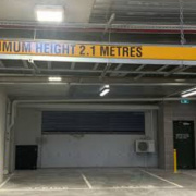 Indoor lot parking on  