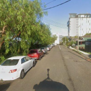 Outdoor lot parking on  