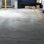 Indoor lot parking on  