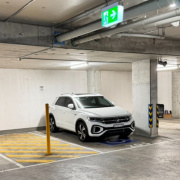 Indoor lot parking on  