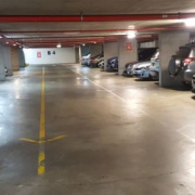 Indoor lot parking on  