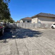 Outdoor lot parking on  